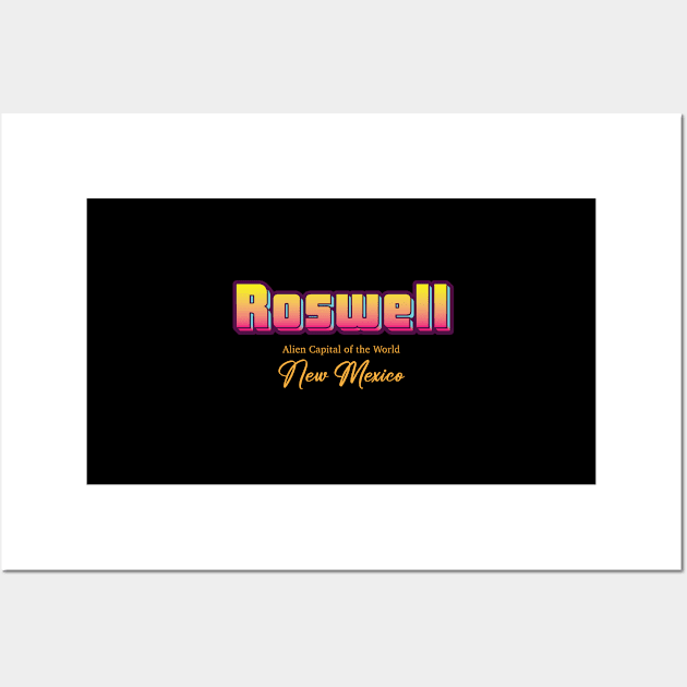 Roswell Wall Art by Delix_shop